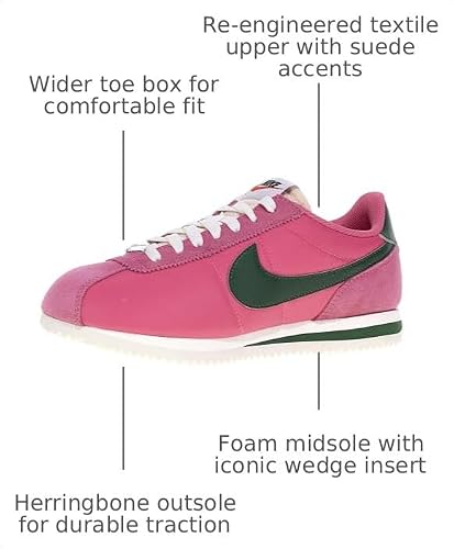 Nike Pinksicle / Fir W's Cortez