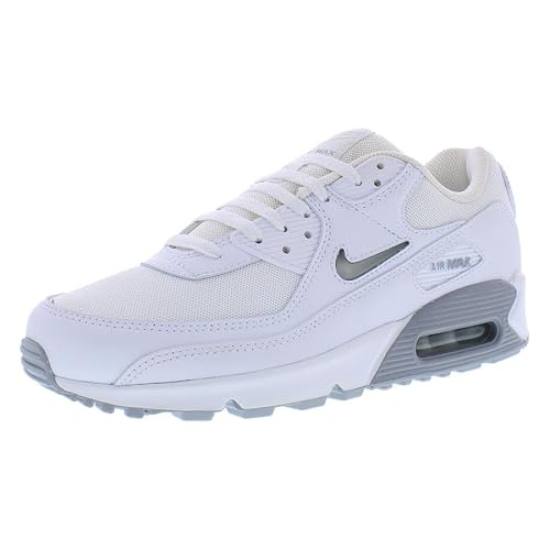 Nike Air Max 90 Mens Running Trainers FN8005 Sneakers Shoes (UK 9 US 10 EU 44, White Photon dust 100)