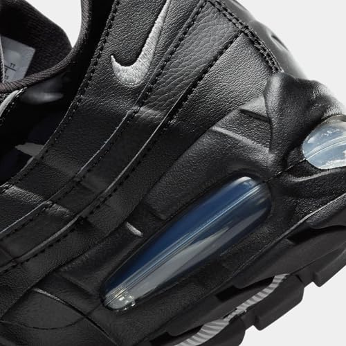 Womens Nike Air Max 95 Big Bubble 'Black/Metallic Silver'