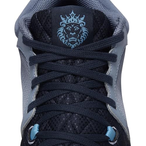 Nike Mens' Lebron Witness VIII Basketball Shoes (Ashen Slate/Diffused Blue/University Blue/White, US Footwear Size System, Adult, Men, Numeric, Medium, 12)