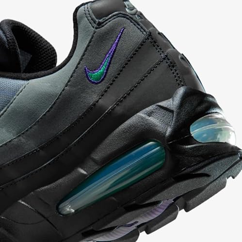 Nike Air Max 95 Big Bubble Men's Shoes (IQ7601-010, Black/Dusty Cactus/Iron Grey) Size 11.5