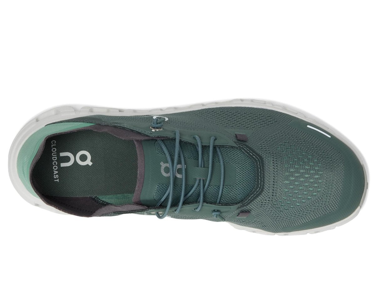 On Mens Cloud 6 Coast Olive/White 9 M