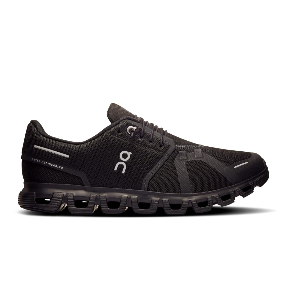 On Men's Cloud 6 Sneakers, Black/Black, 11 Medium US