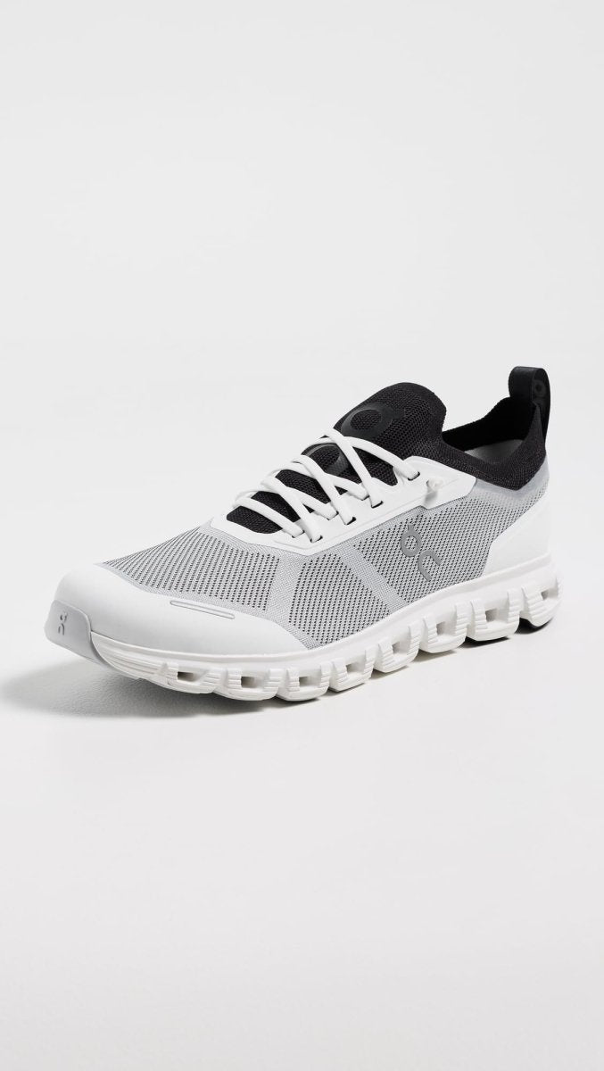 On Men's Cloud 6 Versa Sneakers, White/Black, 8.5 Medium US