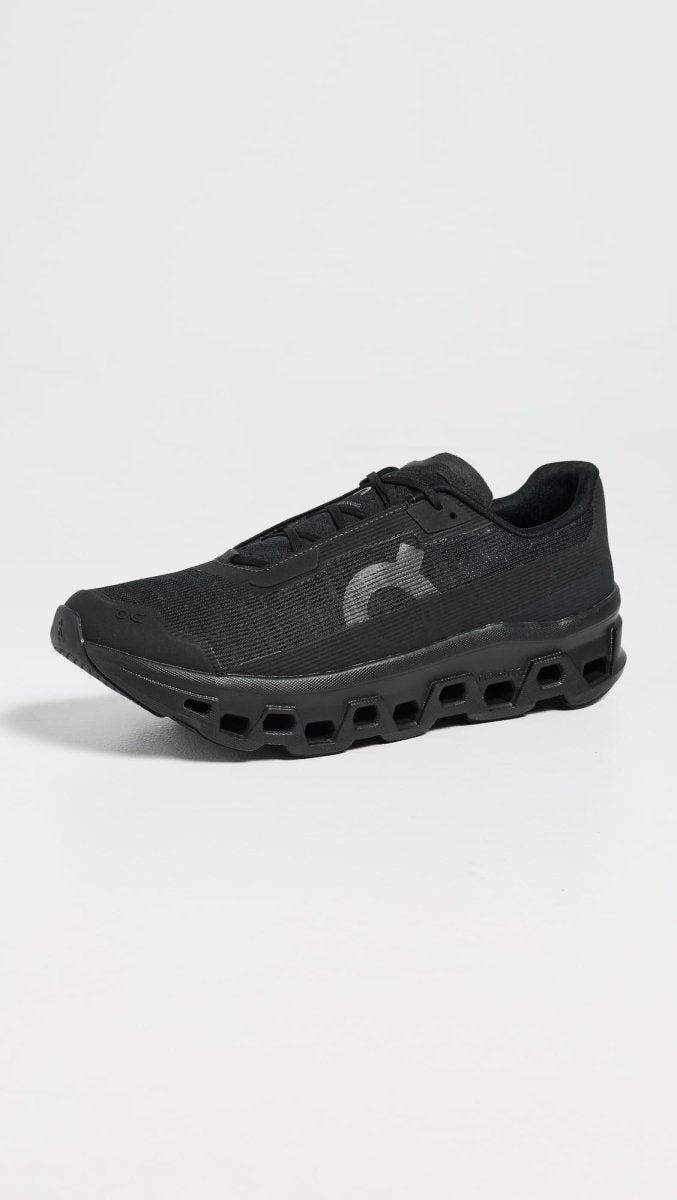 On Men's Cloudmonster Void Sneakers, Black | Black, 10 Medium US