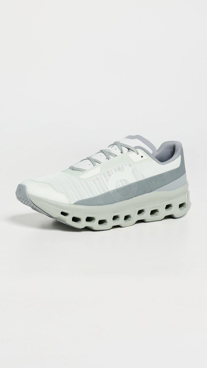 On Men's Cloudmonster Void Sneakers, Iceberg/Tin, 10.5 Medium US