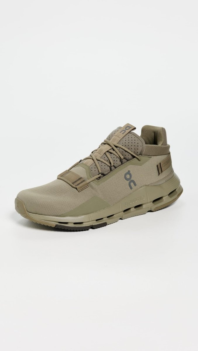 On Men's Cloudnova 2 Sneakers, Grove/Thorn, 8 Medium US