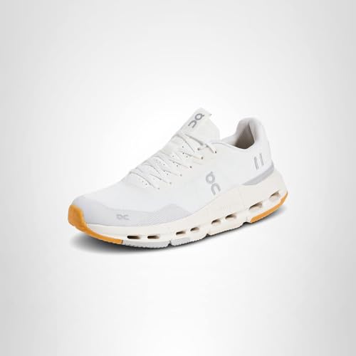 On Women's Cloudnova Form 2 Sneakers, White | Ivory, 10 Medium US