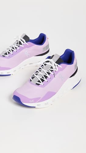 On Women's Cloudnova Form Sneakers, Aster/Magnet, Purple, 10.5 Medium US
