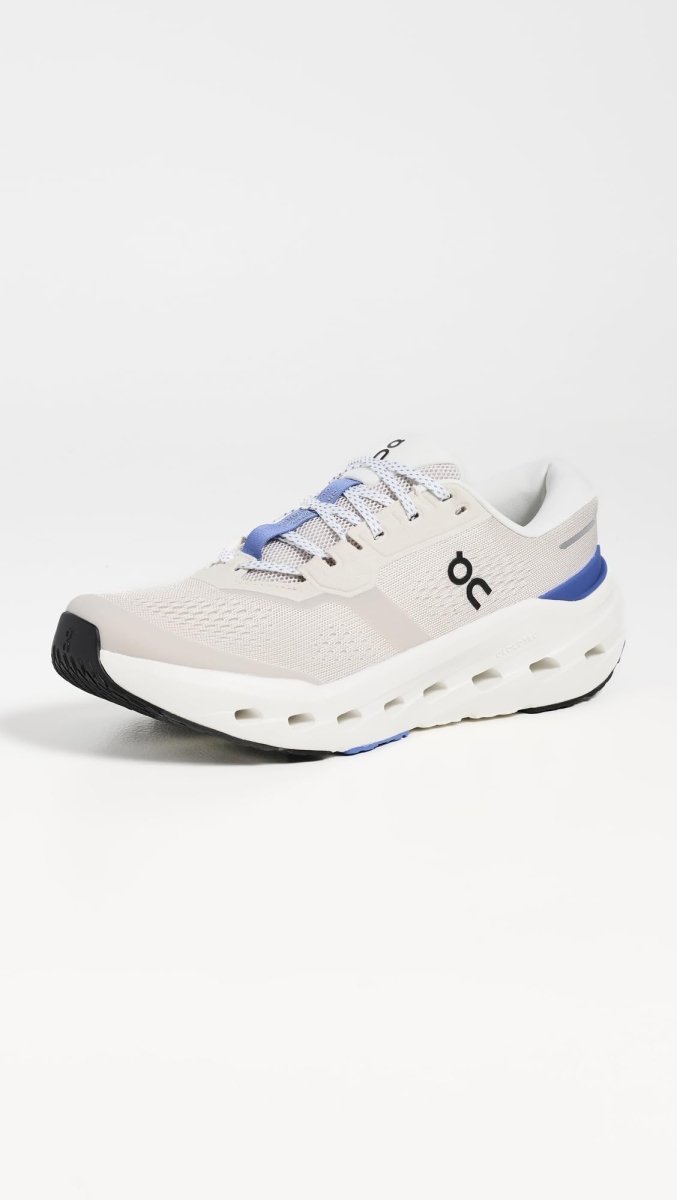 On Women's Cloudrunner 3 Sneakers, Pearl/Sailor, 8.5 Medium US