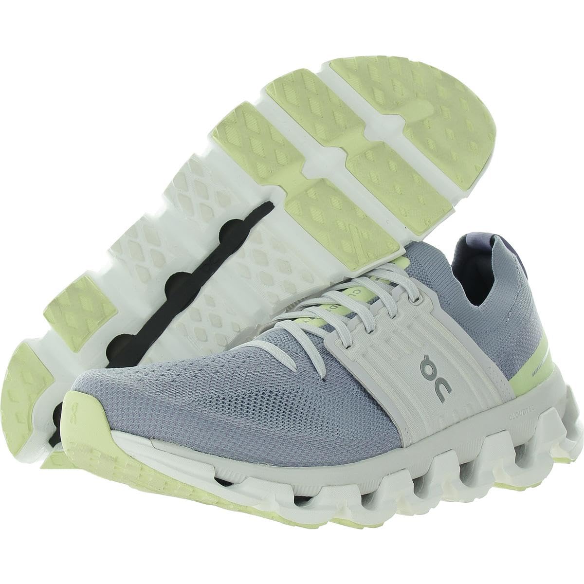 On Women's Cloudswift 3 Sneakers, Nimbus/Hay, 7.5
