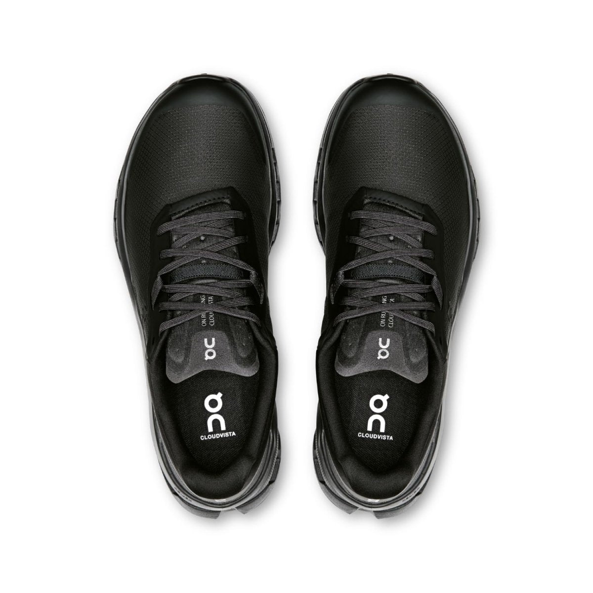 On Womens, Cloudvista 2 Black/Black 9 Medium