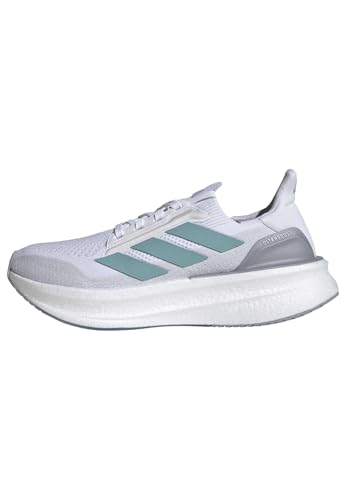 Adidas Ultraboost vs Supernova: Cushion, Fit and Daily Miles – representative adidas Women's Ultraboost 5X Running, White/Mint Ton/Purple, 8