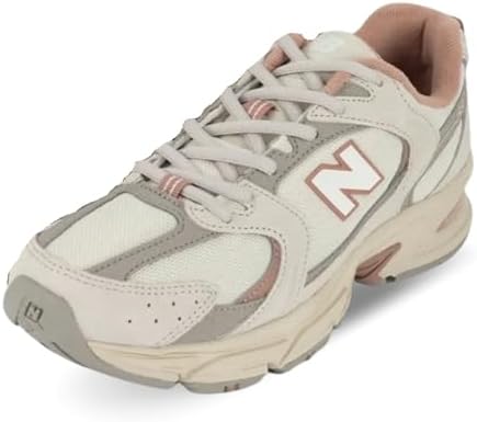 How to Clean New Balance 530 Shoes guide featuring a New Balance 530 shoe