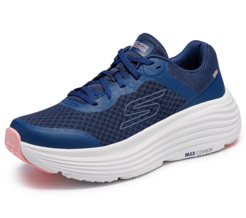 Skechers Max Cushioning walking shoe shown for long-walk selection guidance