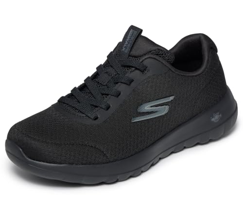 Skechers sneaker illustrating label-first washing and air-drying guidance