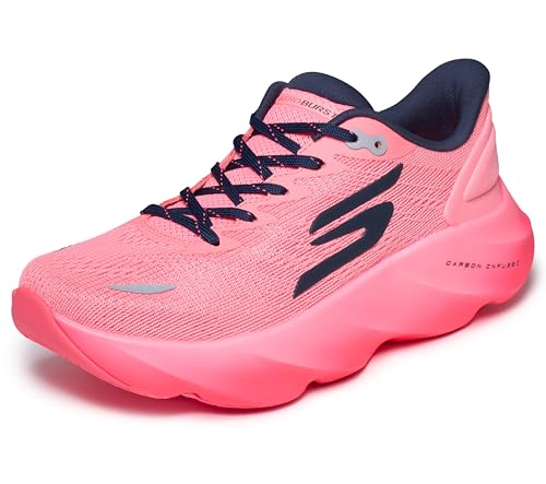 Pink Skechers AERO Burst running shoe featured in the standard versus Slip-ins model review