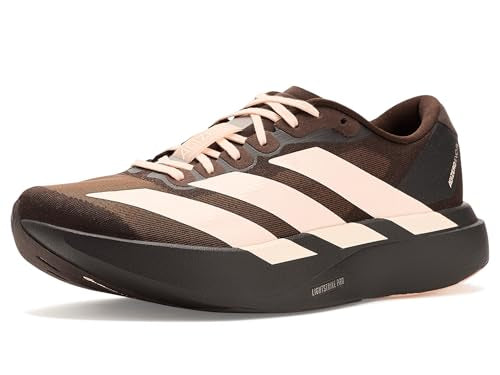 Adidas Evo SL vs Ultraboost: Lightweight Speed or Plush Comfort – representative adidas, Womens, Adizero EVO SL Running Shoes, Aurora Coffee Met./Blush Pink/Iron Met, 9.5, C - Medium