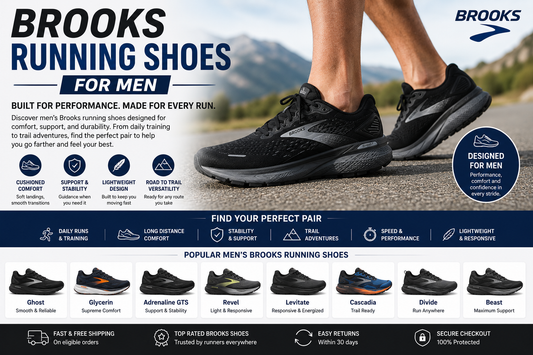 Brooks Men’s Running Shoes vs Men’s On Shoes collection comparison