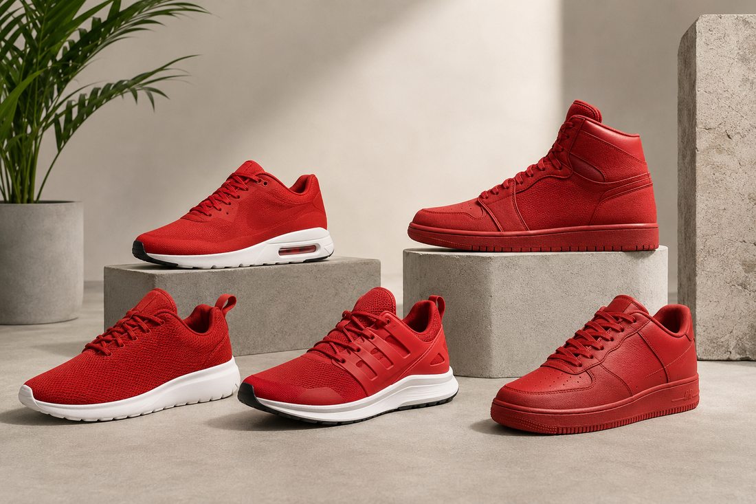 Red Nike Performance Shoes vs Lifestyle Shoes guide image