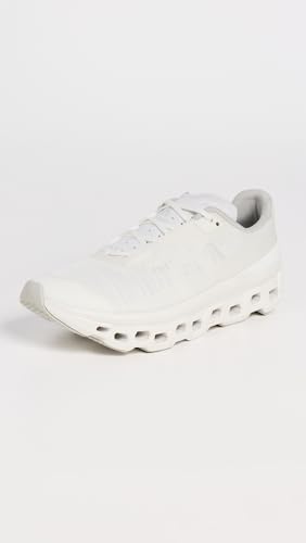 On Women's Cloudmonster Void Sneakers, White | White, 8 Medium US