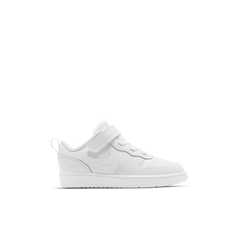 Nike Court Borough Low 2 (Infant/Toddler) White/White/White