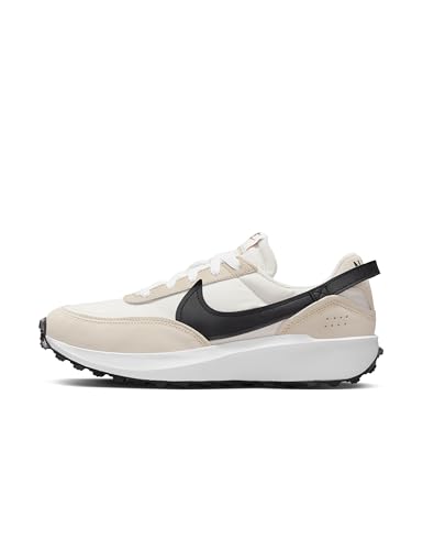 Nike Women's Waffle Debut Shoes, Sanddrift/Black-Phantom-White, 7