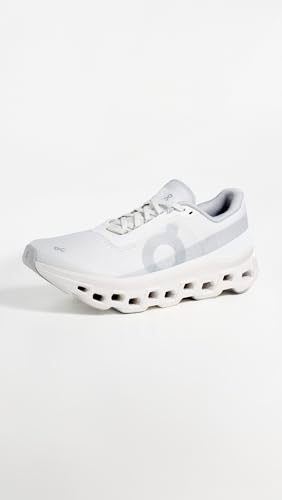 On Women's Cloudmonster 1 Sneakers, White | White, 9 Medium US