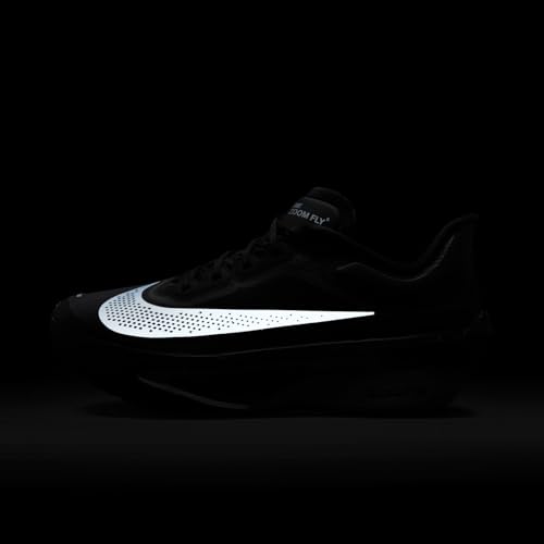 Nike Zoom Fly 6 Women's Road Racing Shoes (FN8455-001, Black/Light Smoke Grey/White) Size