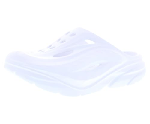 Hoka Unisex Ora Recovery Mule White/White Men's 7, Women's 9 Medium
