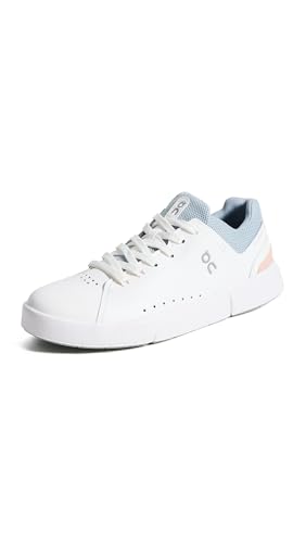 On Women's The Roger Advantage Sneakers, White/Rosehip, 10 Medium US