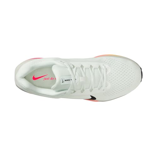 Nike Men's Winflo 11 Road Running Shoes, Summit White/Black-Bright Crimson, 12