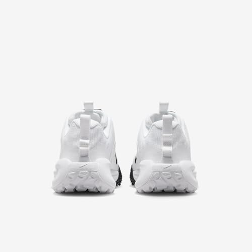 Nike Cross Turf Big Kids' Shoes (White/Black) Size 4