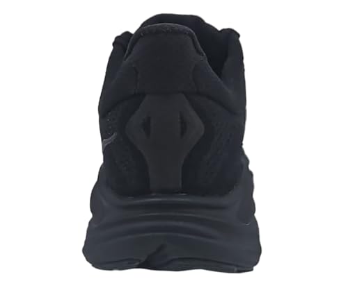 HOKA Clifton 10 Womens Shoes Size 8, Color: Black/Black