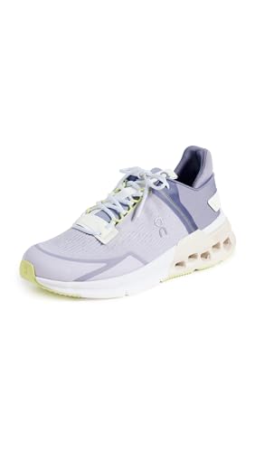 On Women's Cloudnova Flux Sneakers, Fade | Moon, Purple, 11 Medium US
