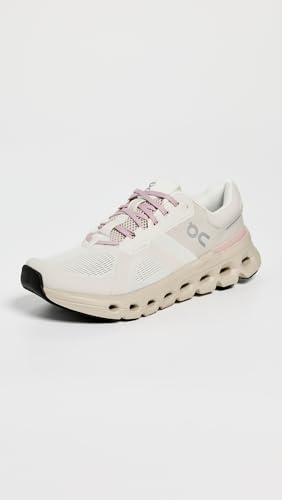On Women's Cloudrunner 2 Sneakers, Silver/Mauve, 11 Medium US