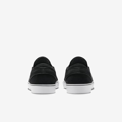 Skateboard Slip Shoe by Nike SB - Black/White-Black-Black