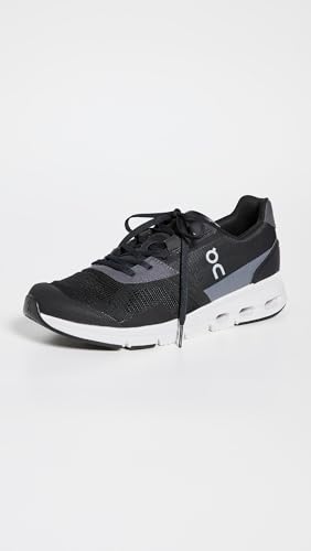 On Women's Cloudrift Sneakers, Black/White, 8.5 Medium US