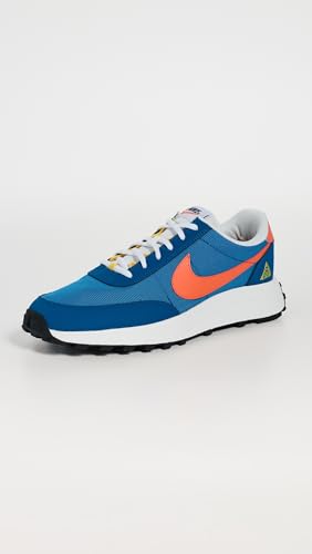 Nike Men's ACG LDV Sneakers, Blue/Turf Orange/Sail/White, 10.5 Medium US