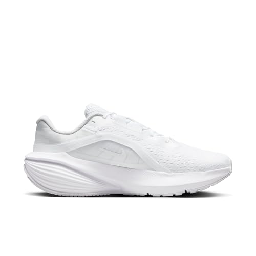 Nike Men's Downshifter 14 Road Running Shoes, White/White, 10.5
