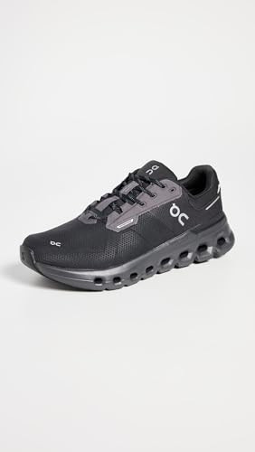 On Men's Cloudrunner 2 Waterproof Sneakers, Magnet | Black, 14 Medium US