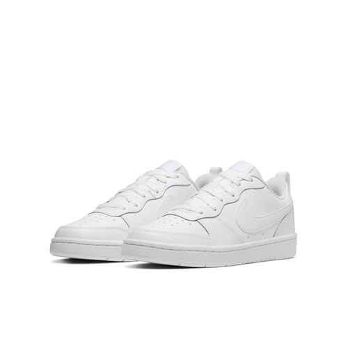 Nike Boys' Court Borough Low 2 (PSV) Trainers, 100 White White, 11.5 US