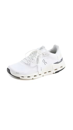 On Women's Cloudnova Form Sneakers, White | Eclipse, 8.5 Medium US