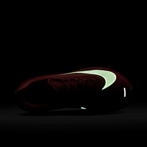 Nike Zoom Fly 6 Women's Road Racing Shoes (FN8455-601, Bright Crimson/Lime Blast/Mint Foam/Cave Purple) Size