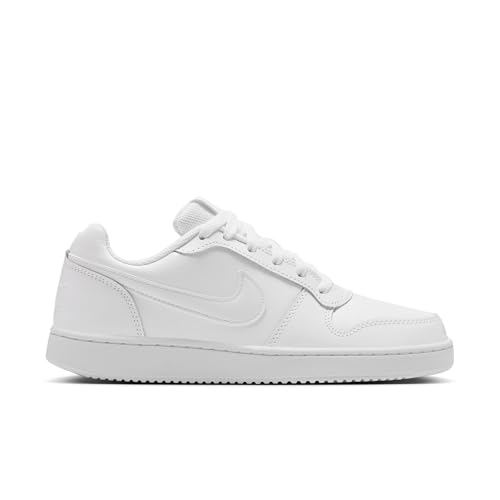 Nike Women's Women's Nike Ebernon Low Shoe, White/White, 8 Regular US