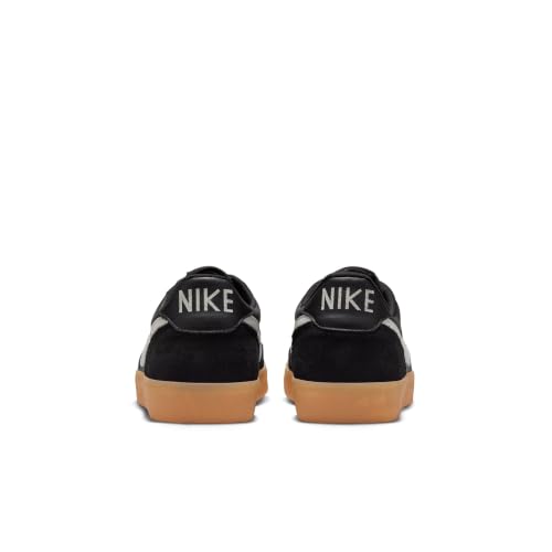 Nike Men's Killshot 2 Leather Sneakers, Black/Sail/Gum Yellow, 8 Medium US