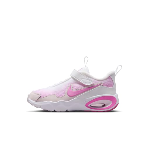 Nike Little Kids' Air Max Nova Shoes, White/Playful Pink-Bleached Lilac, 1.5Y