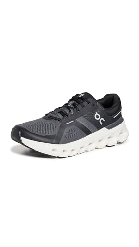 On Women's Cloudrunner 2 Sneakers, Eclipse | Black, 9.5 Medium US