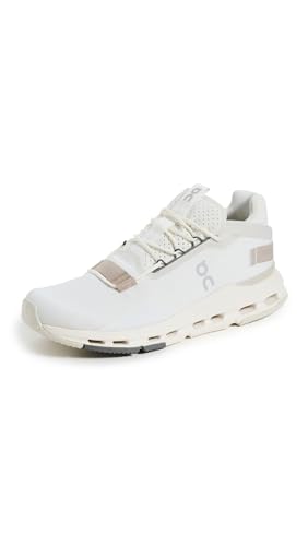 On Men's Cloudnova 2 Sneakers, Ice/Sand, 9.5 Medium US