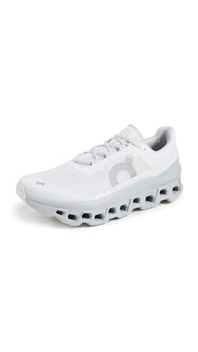 On Men's Cloudmonster Sneakers, White | Glacier, 11.5 Medium US
